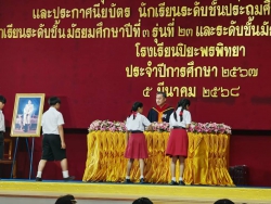 20250307035724(1).jpg - ภาพบรรยากาศพิธีมอบวุฒิบัตรนักเรียนระดับชั้น อ.3 ป.6 ม.3 และ ม.6 ประจำปีการศึกษา 2567  5 มี.ค.68 | https://piyapornpittaya.ac.th